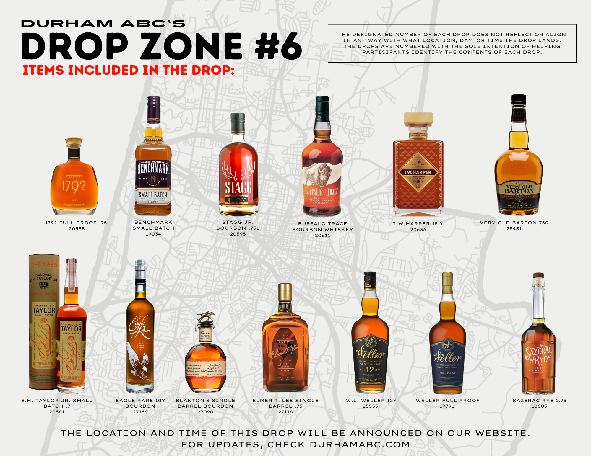 Incoming Liquors: Available in Drop #6