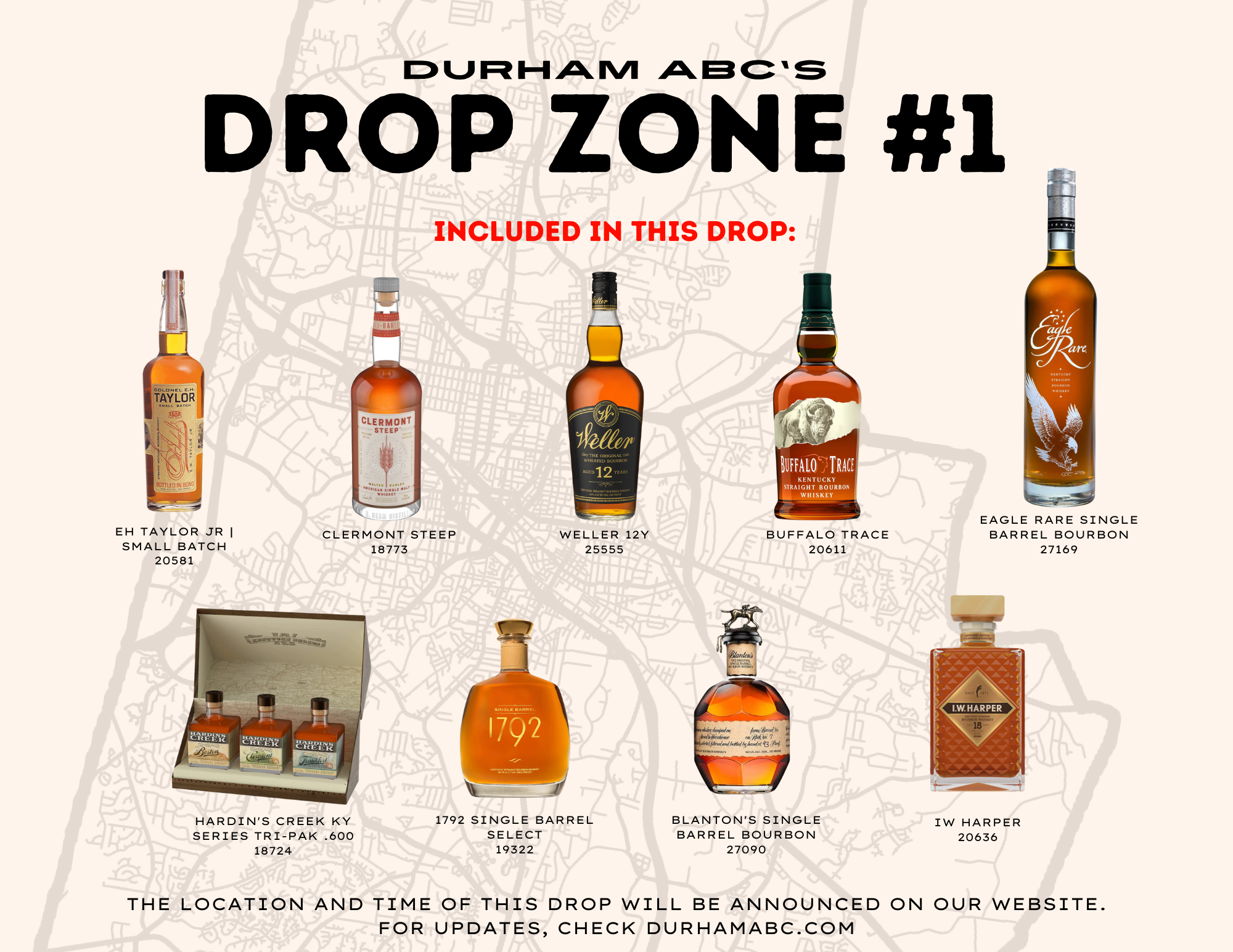 Drop Zone #1: List of Items